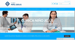 Desktop Screenshot of clinicaninojesus.com